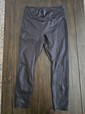 Fabletics Black Shine High-Waist Leggings